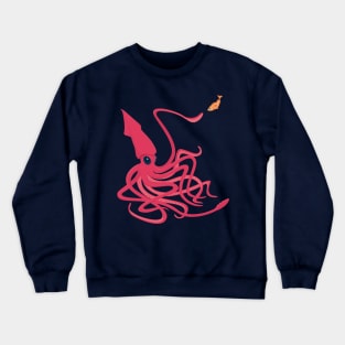 Squid and Fish Crewneck Sweatshirt